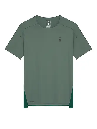 ON | Maglietta da running Performance-T da uomo | dunkelgrün